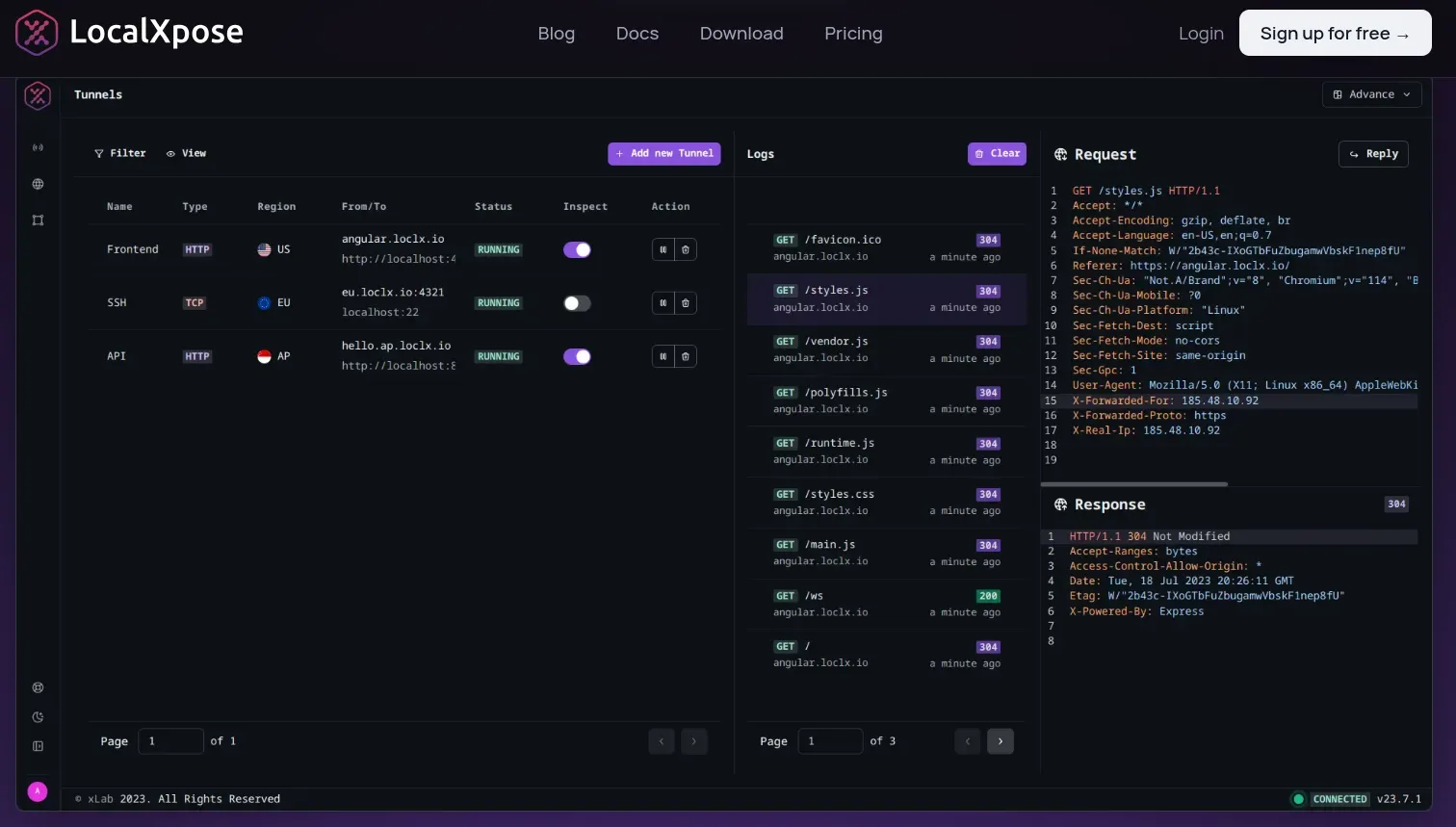 Localtunnel Alternatives: LocalXpose